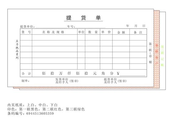 提单的种类