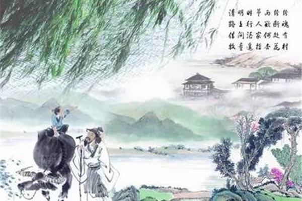 描写牧童的诗