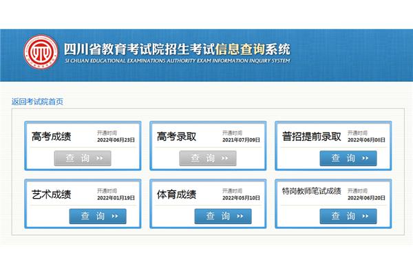 四川省招生考试网