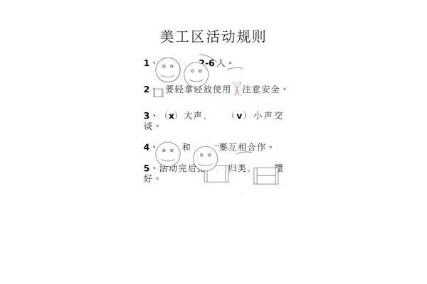 美工区规则