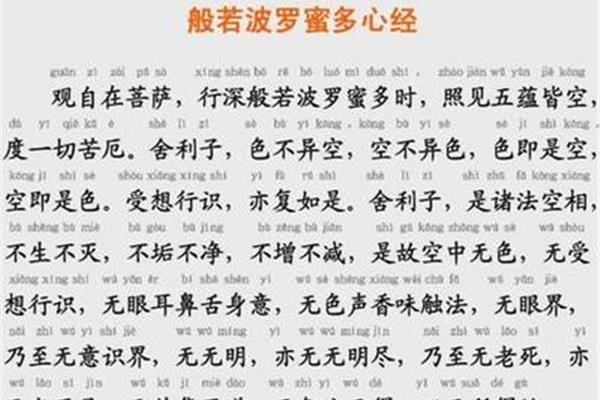 心经全文诵读