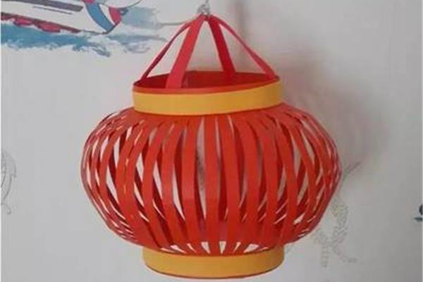 儿童手工制作花灯