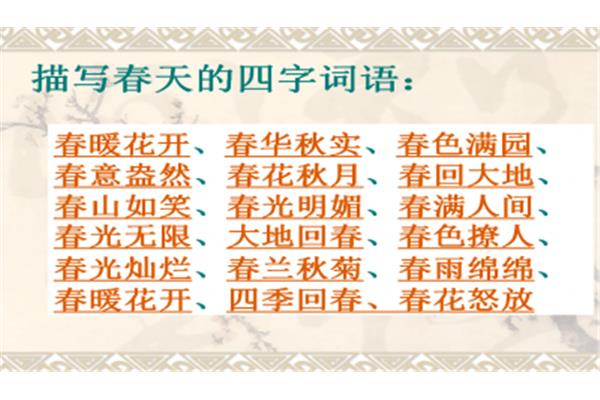 笑四字词语