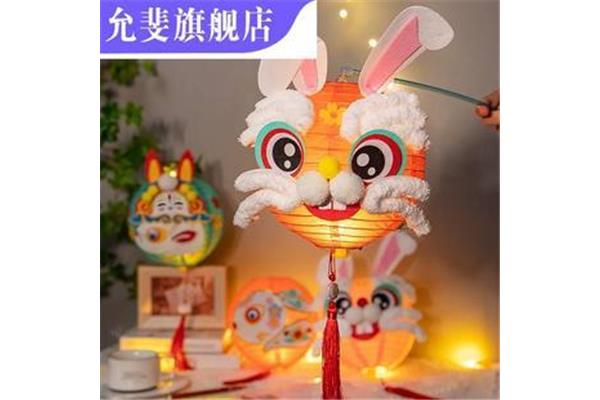 儿童手工制作花灯
