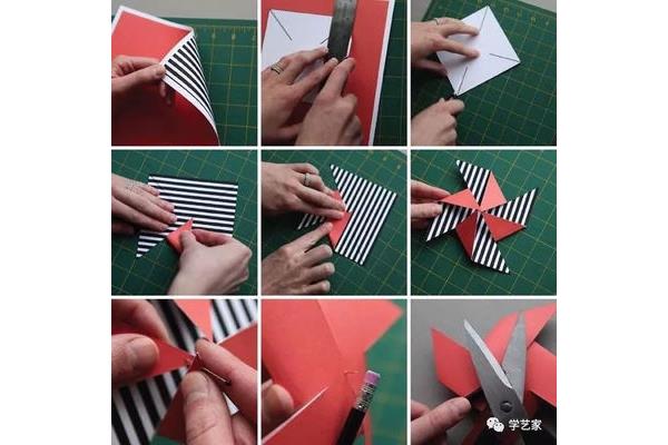 风车的制作过程
