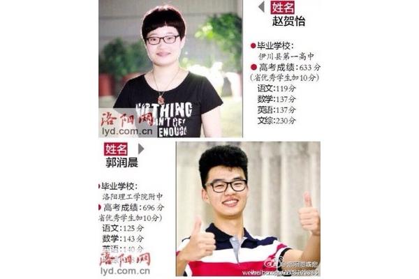 河南高考状元