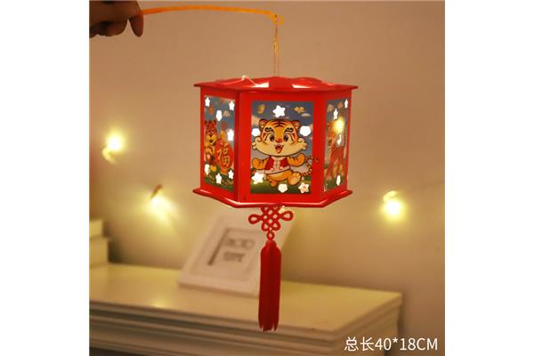 儿童手工制作花灯