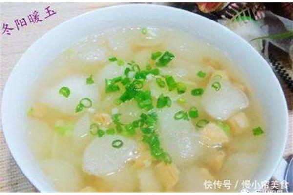 冬瓜干贝汤