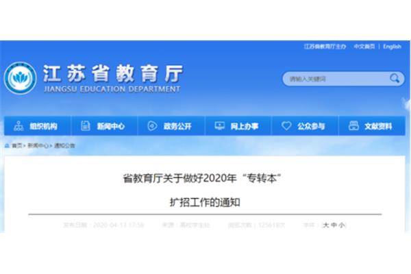 江苏专转本报名