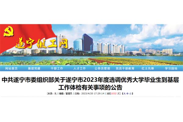 遂宁组工网