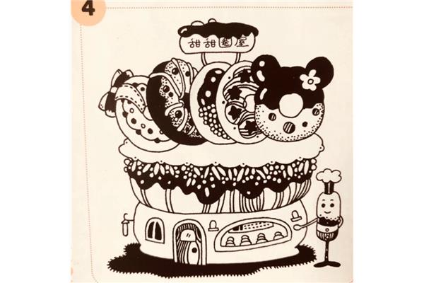 线描画儿童画