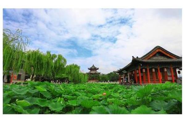 大明湖畔的