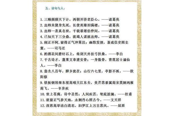 赞美诸葛亮的诗句