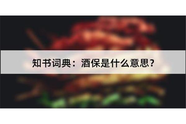 酒保是什么意思