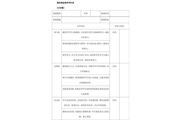 对老师的评价语