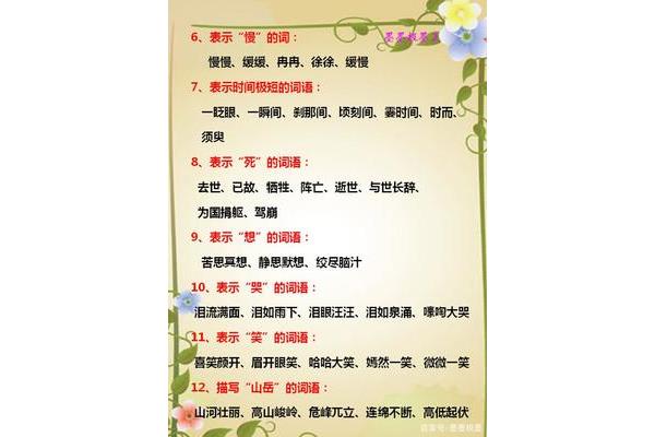 表示时间短的成语