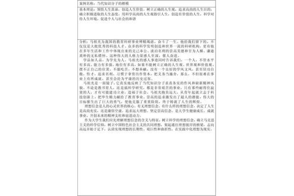 案例分析报告模板