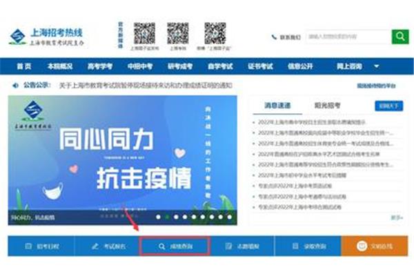 上海招考热线网站