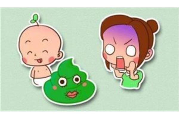 婴儿拉绿屎