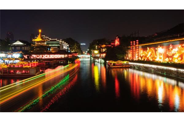 秦淮河夜游