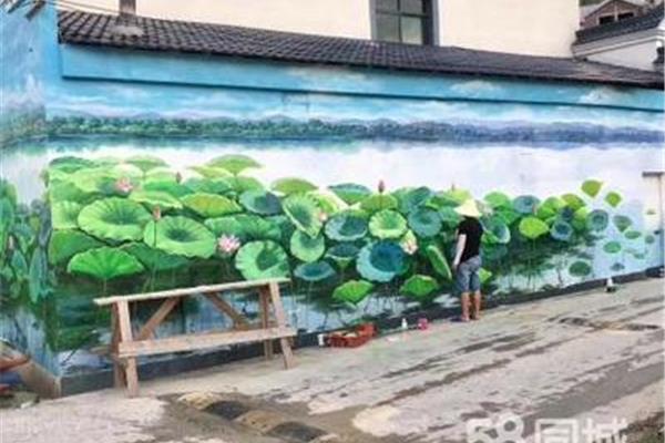 墙体手绘画