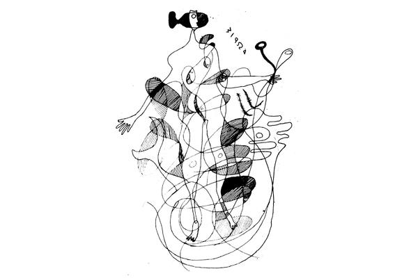 美术线条画