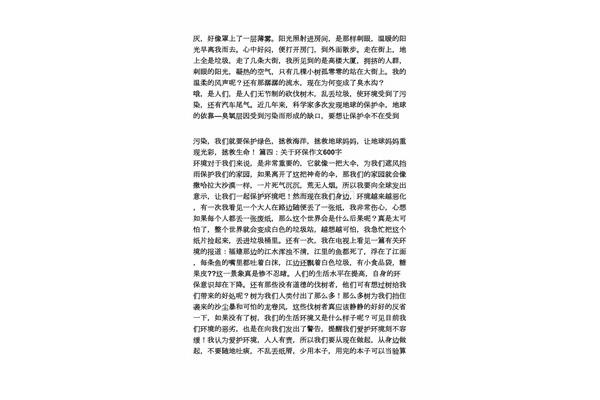 灯光作文600字