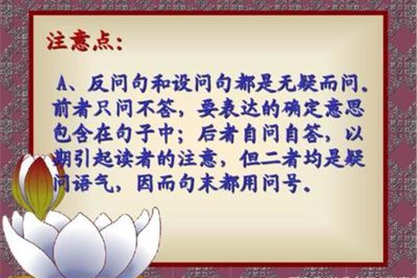 疑问句的作用