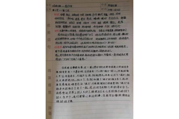 读书笔记四百字