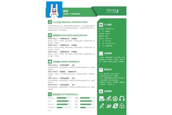 大学生工作经历