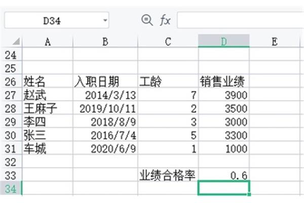 合格率的公式