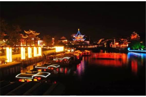 秦淮河夜游