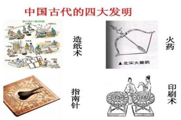 古代的四大发明