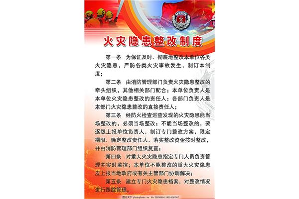 火灾隐患整改制度