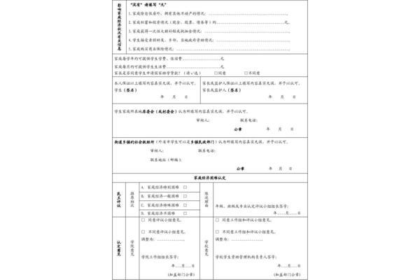 困难情况说明