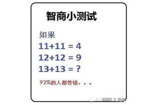 怎么测试智商
