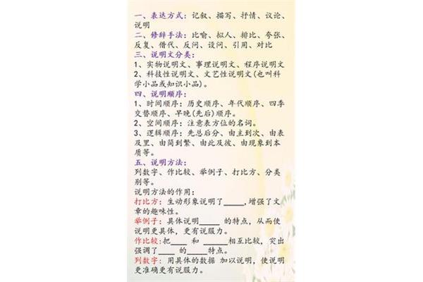 语文表达方式