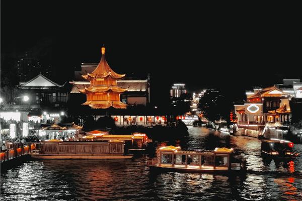 秦淮河夜游