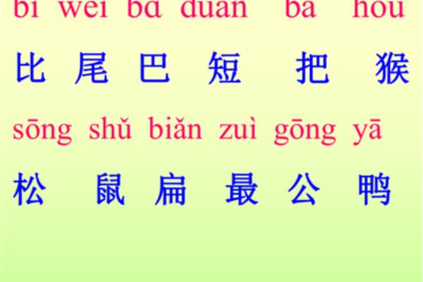 尾巴的拼音怎么写