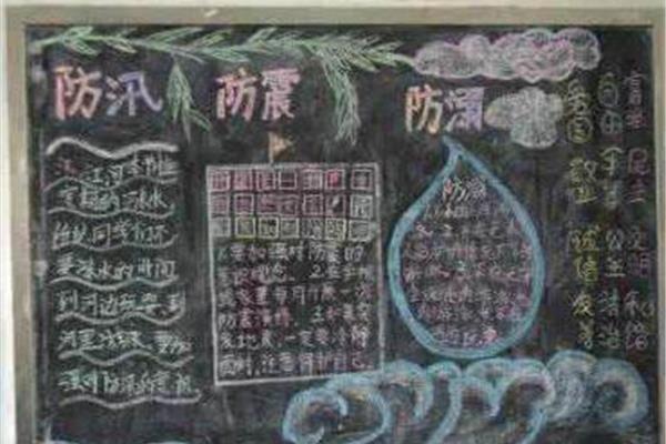 防溺水黑板报内容
