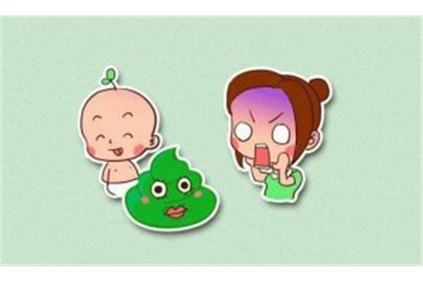婴儿拉绿屎