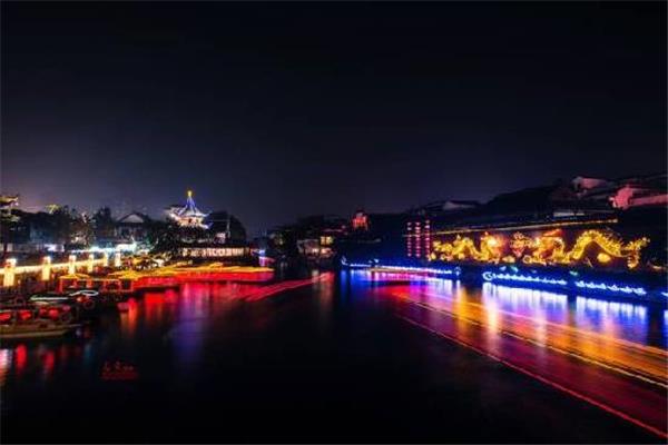 秦淮河夜游