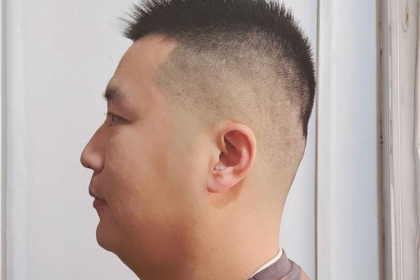 中年男人发型