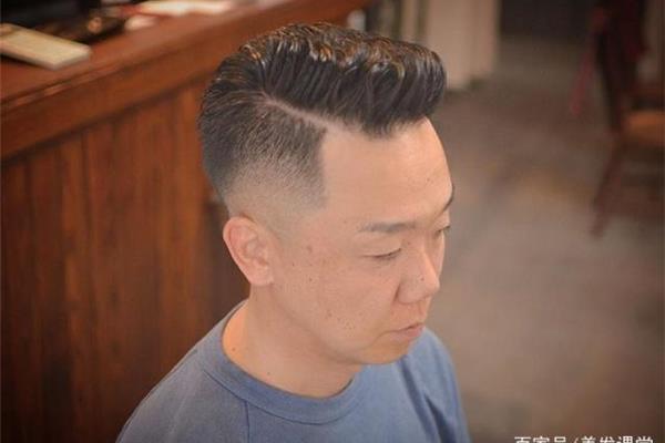 中年男人发型