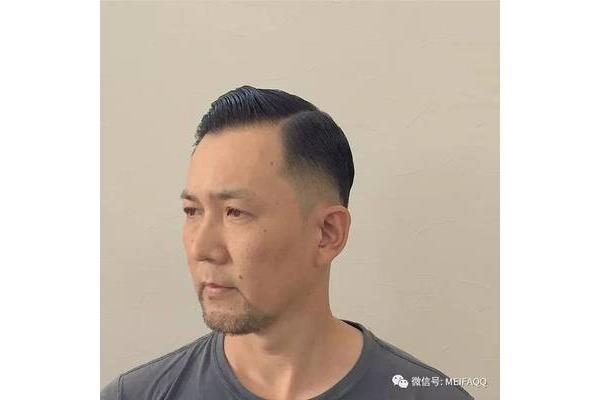 中年男人发型