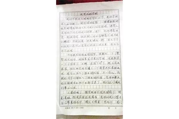 我爱我的学校作文