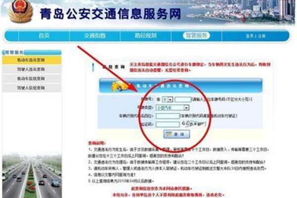 车子违章查询