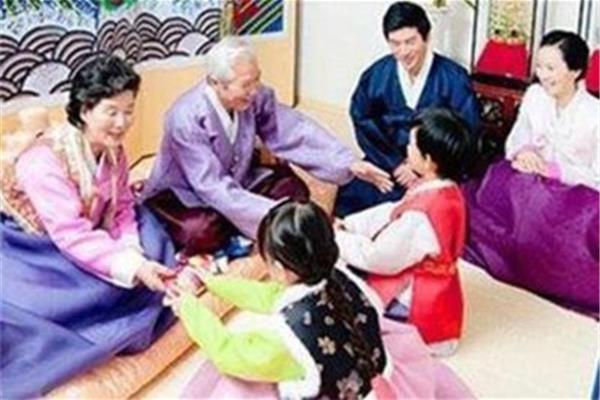 韩国春节习俗