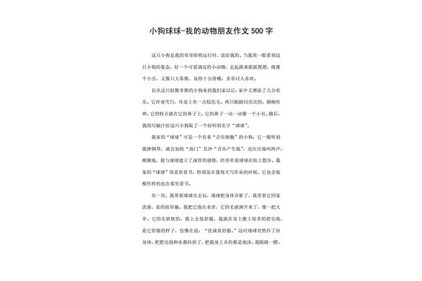 朋友作文500字