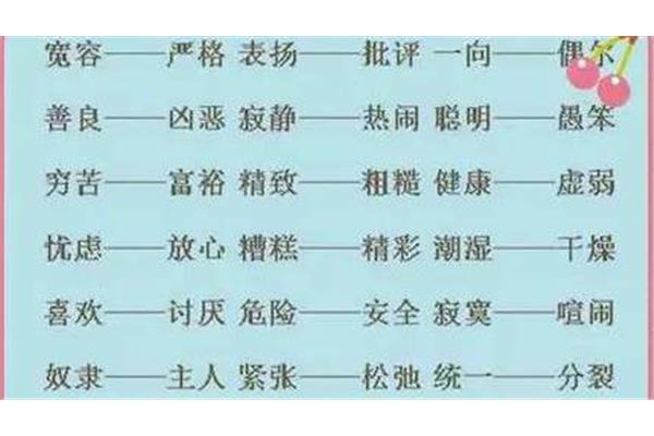 宽容近义词